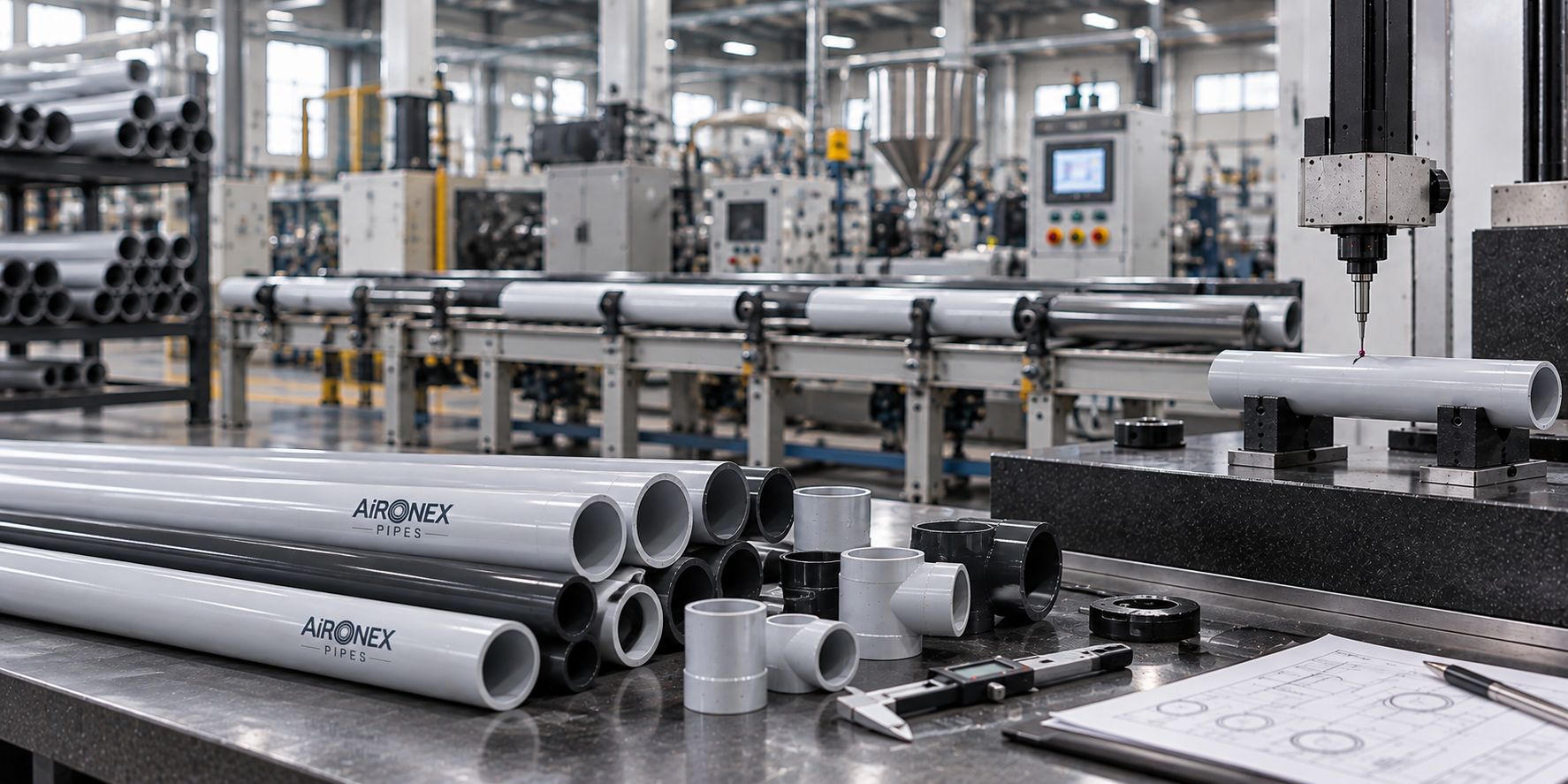 Aironex Pipe quality assurance and inspection of PVC piping systems