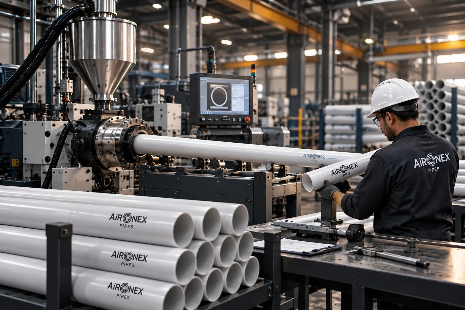 Aironex Pipe PVC pipe manufacturing and quality control